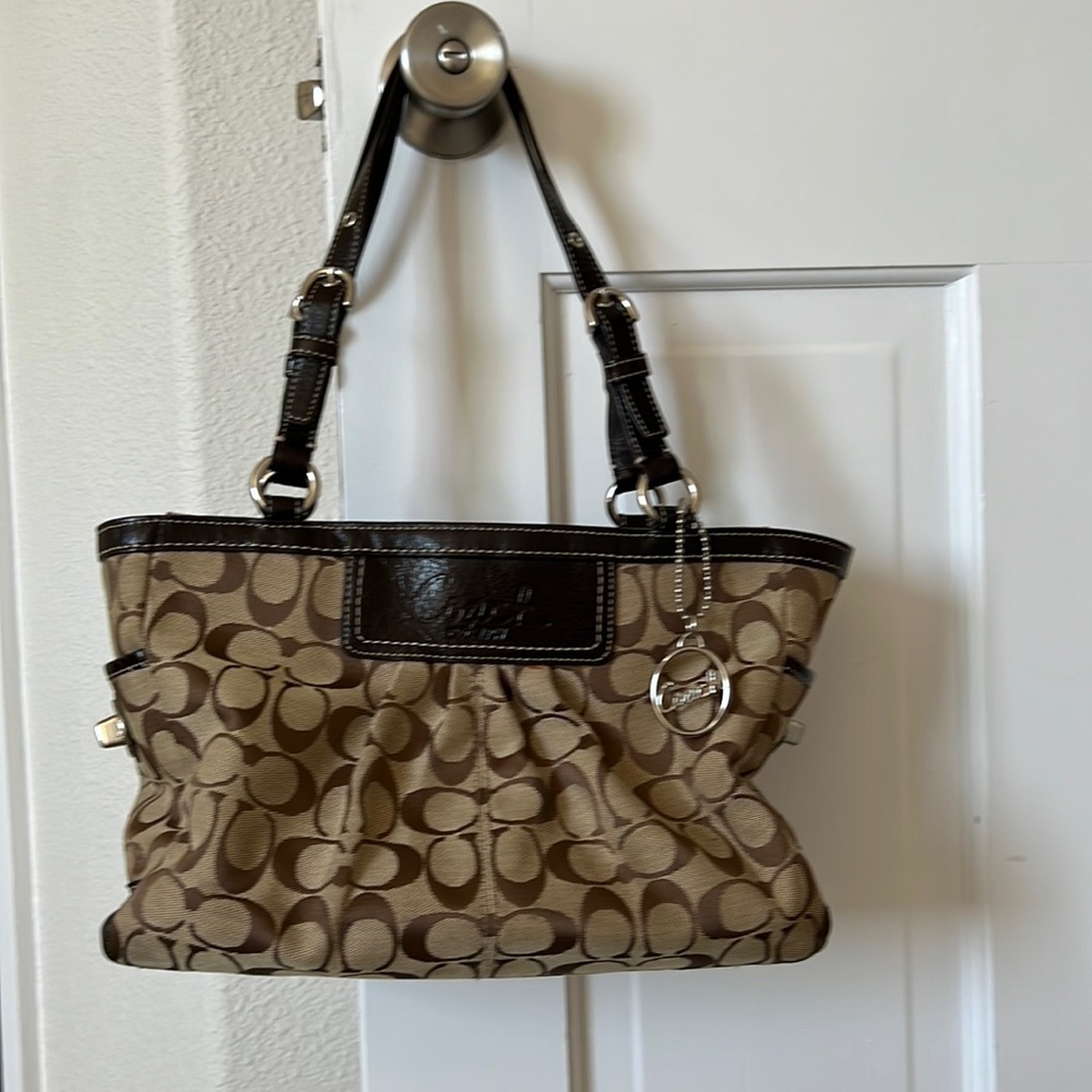 Coach poppy hobo purse